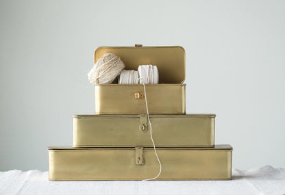 Decorative Metal Box Set
