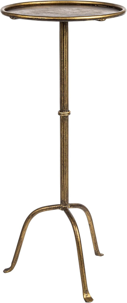 Creative Co-Op Brass Cocktail Table