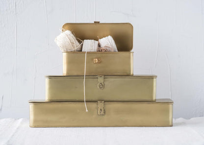 Decorative Metal Box Set