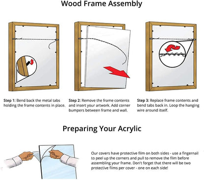 Black Wood Picture Frame