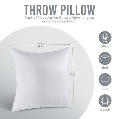Throw Pillow Insert Set