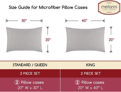 Mellanni Pillow Case Set