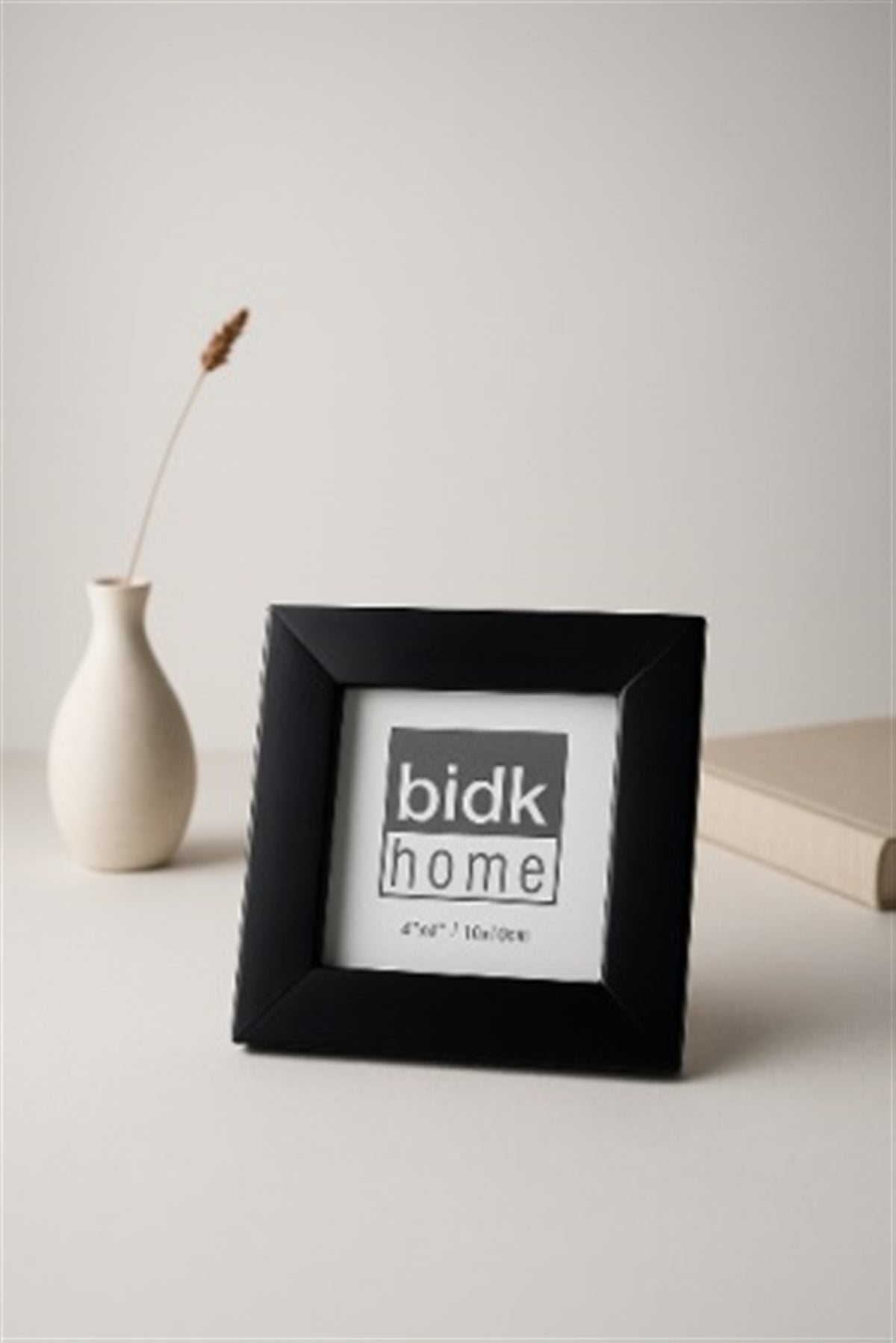 Horn Wide Frame by BIDKhome — 4 × 4 on a table
