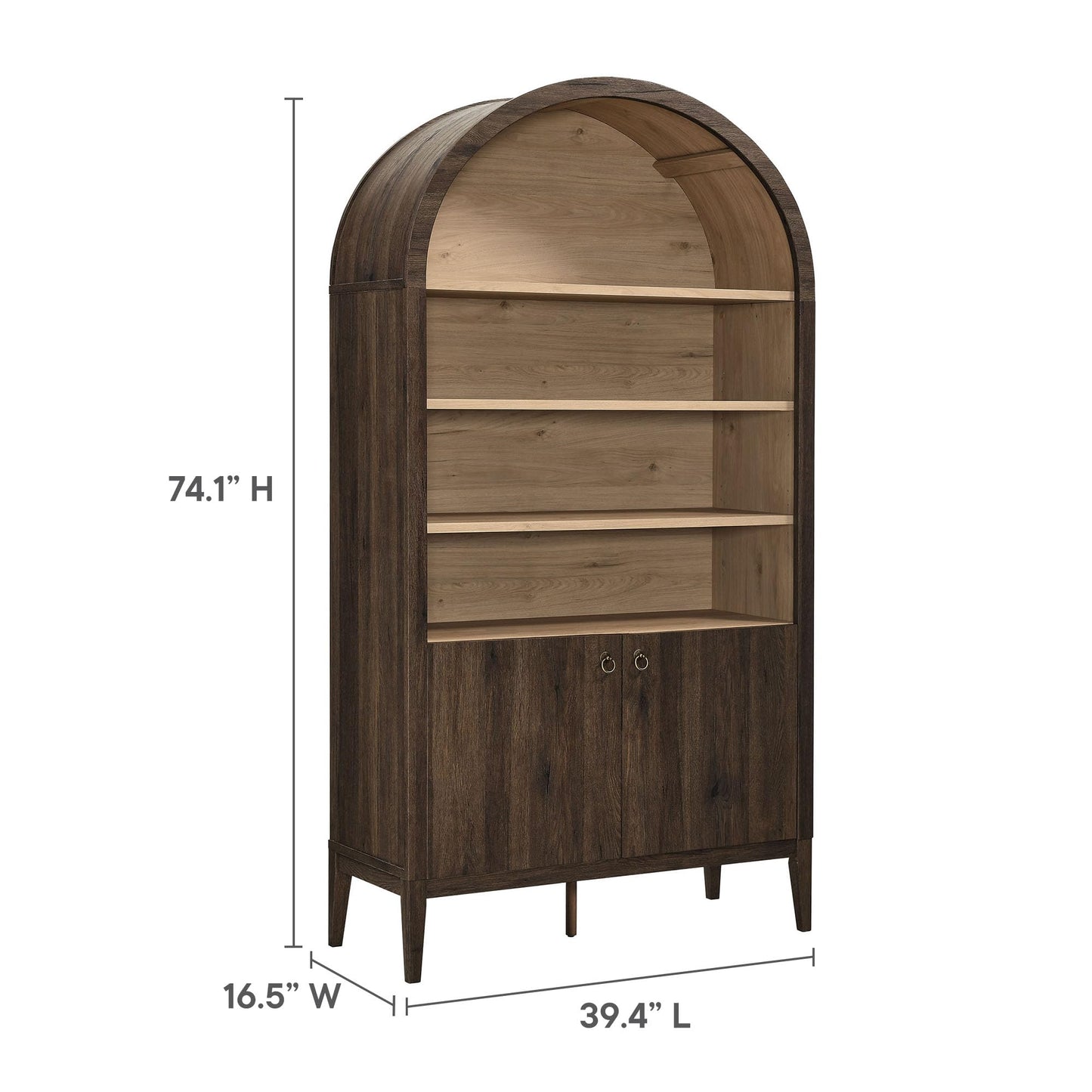 Arched Display Cabinet