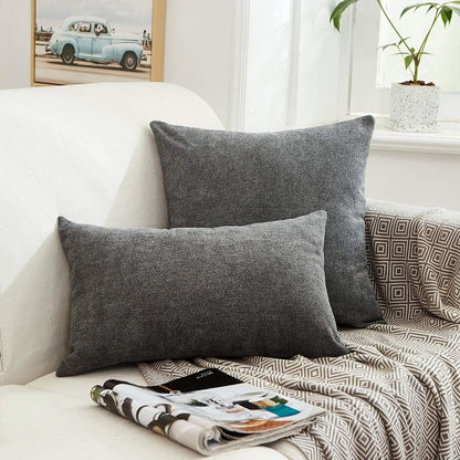 Chenille Throw Pillow Cover
