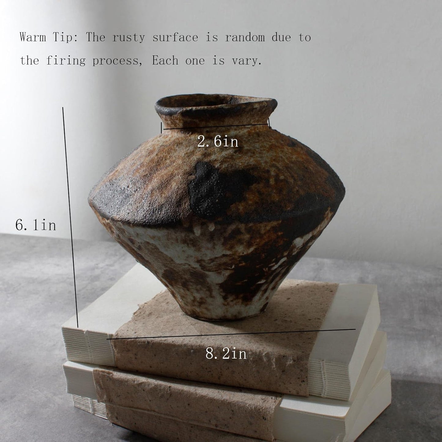 Rusty Ceramic Vase