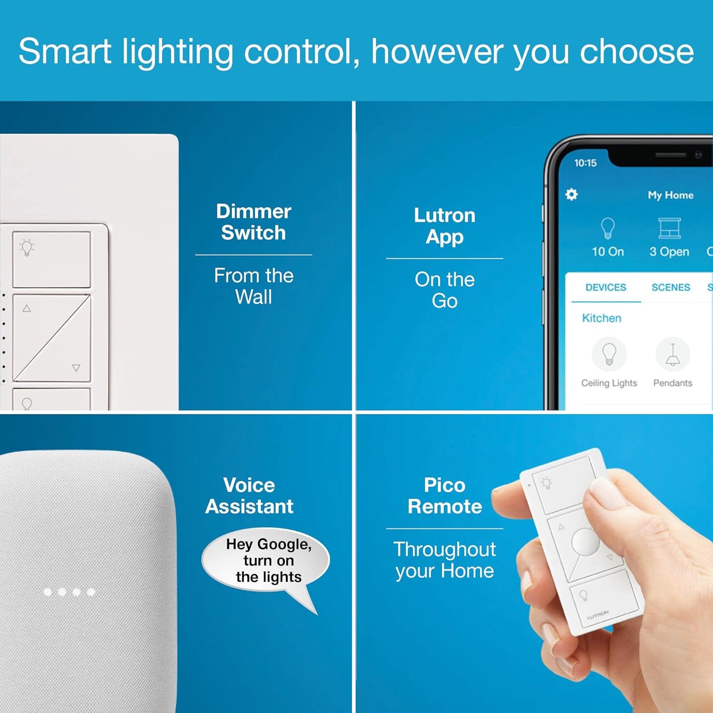 Lutron Caseta Smart Lighting Kit