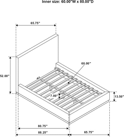 Boucle Bed Frame