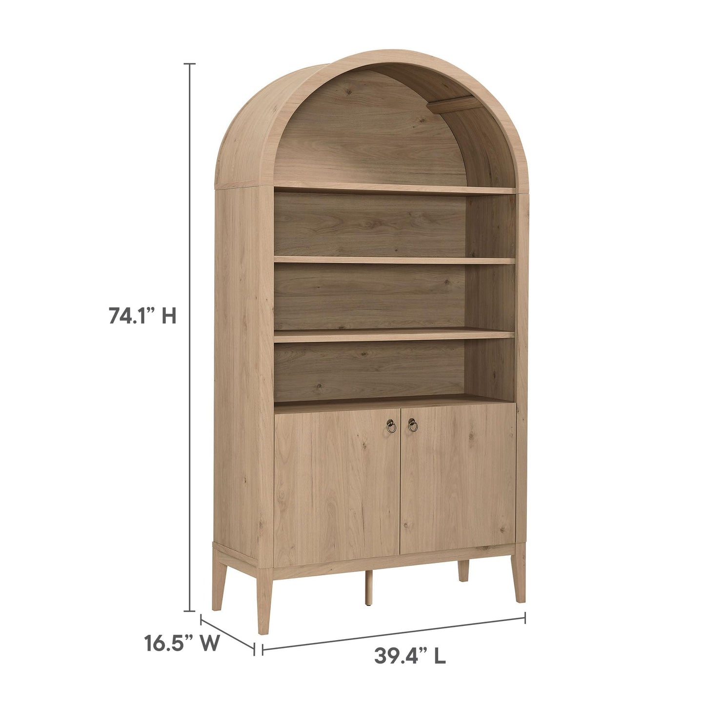 Arched Display Cabinet