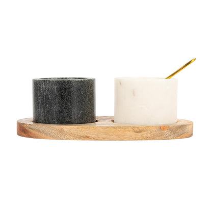 Creative Co-Op Marble Bowls