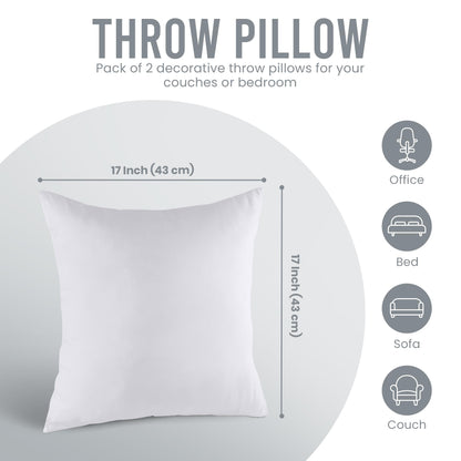 Throw Pillow Insert Set