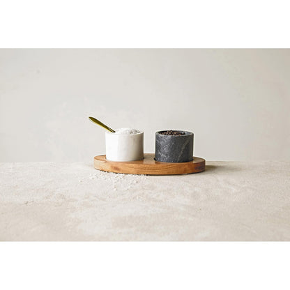 Creative Co-Op Marble Bowls