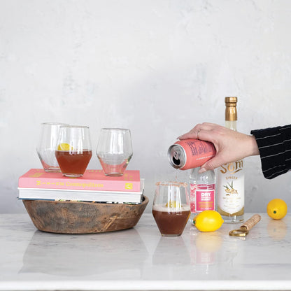 Round Drinking Glass Set