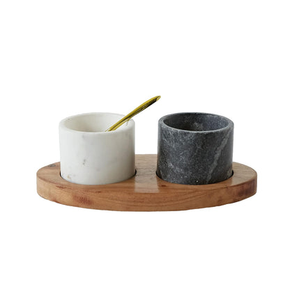 Creative Co-Op Marble Bowls