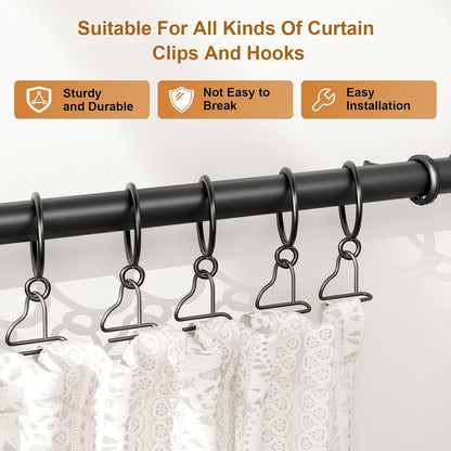 Metal Curtain Rings Pack
