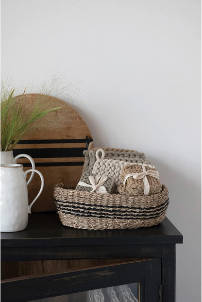 Creative Co-Op Stoneware Pitcher
