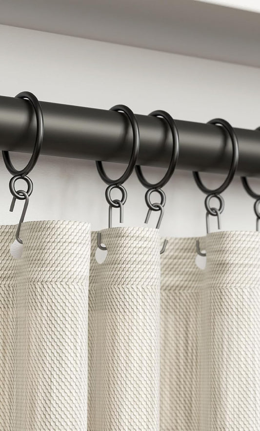 Metal Curtain Rings Pack