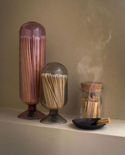 Glass Match Cloche