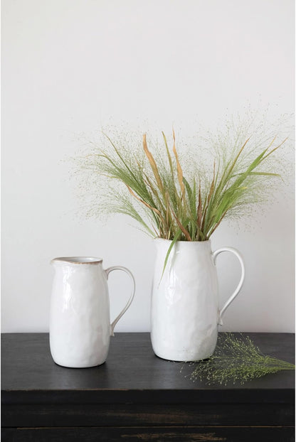 Creative Co-Op Stoneware Pitcher