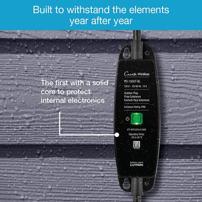 Lutron Caseta Outdoor Smart Plug