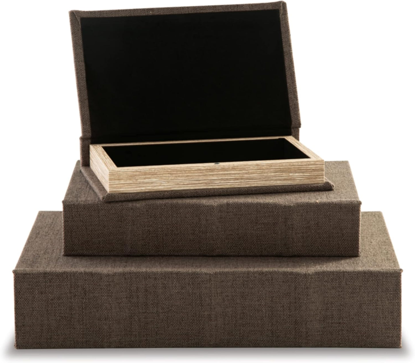 Faux Book Storage Box Set
