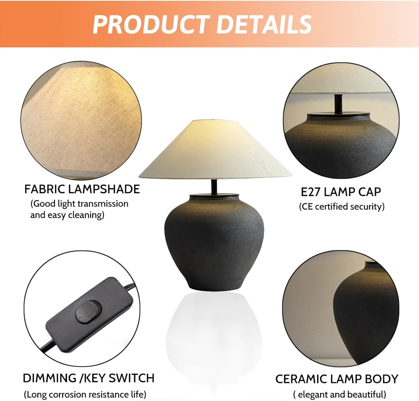 Farmhouse Table Lamps