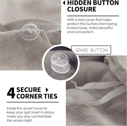 Linen Duvet Cover Set