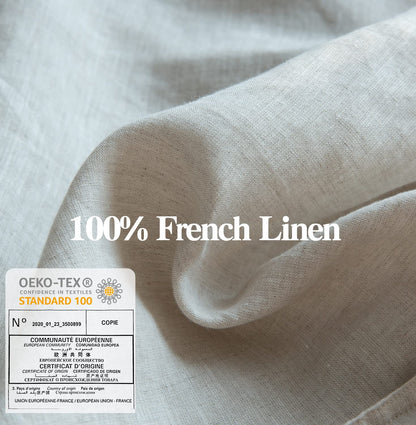 Linen Throw Pillow Cover Set