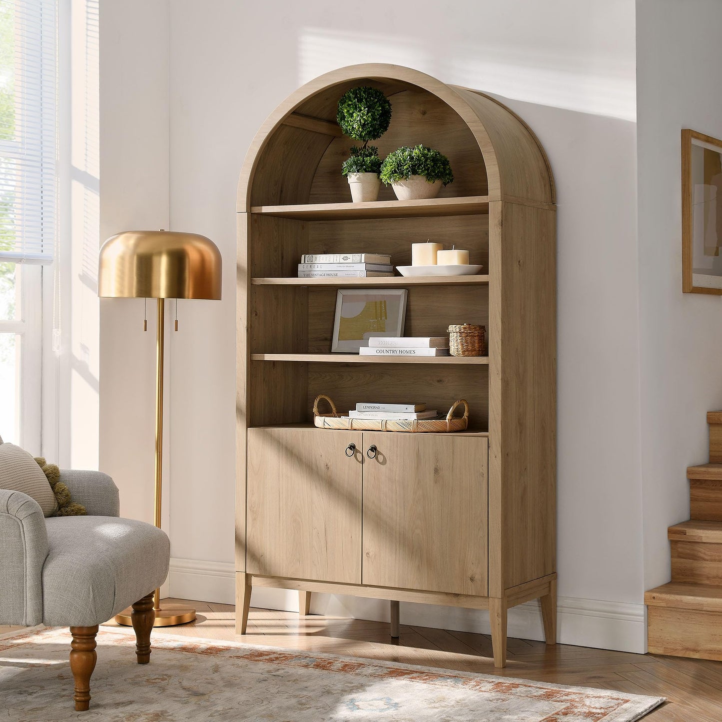 Arched Display Cabinet
