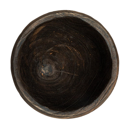 Creative Co-Op Footed Wood Bowl