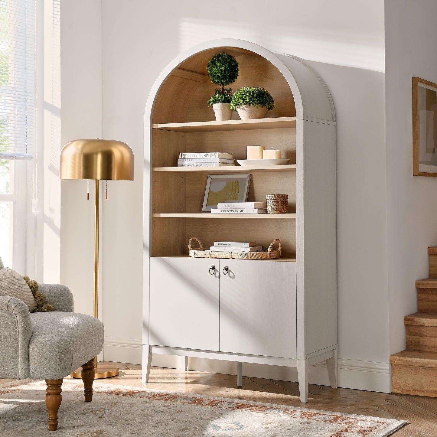 Arched Display Cabinet