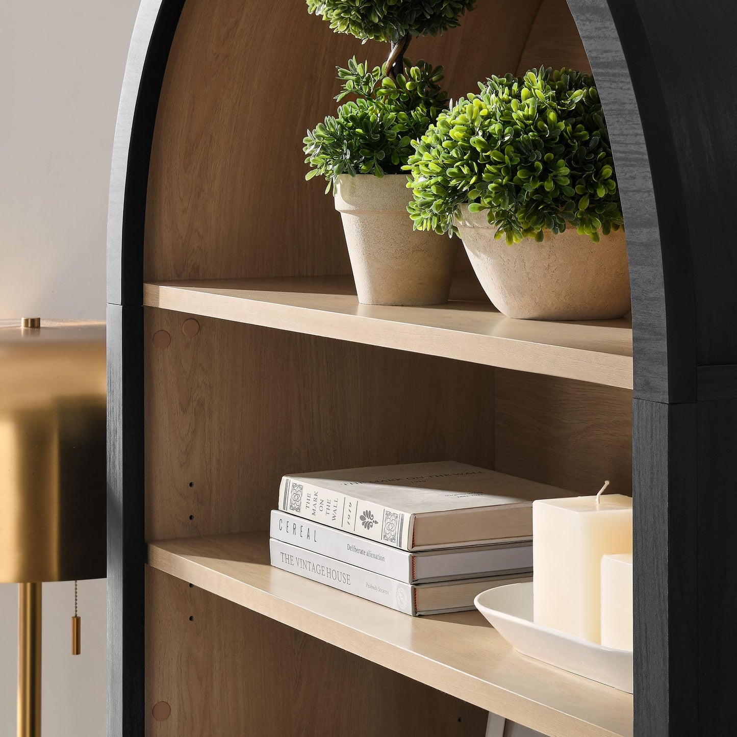 Arched Display Cabinet