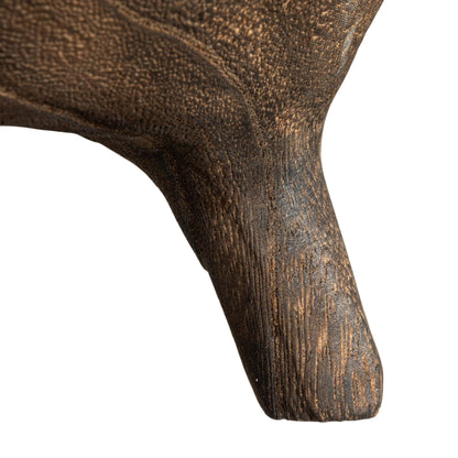 Creative Co-Op Footed Wood Bowl