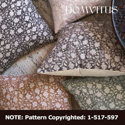 Floral Pillow Cover