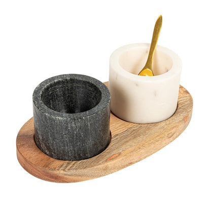 Creative Co-Op Marble Bowls