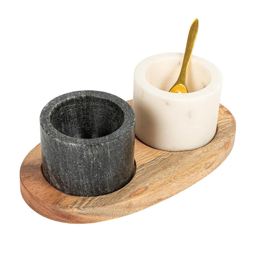 Creative Co-Op Marble Bowls