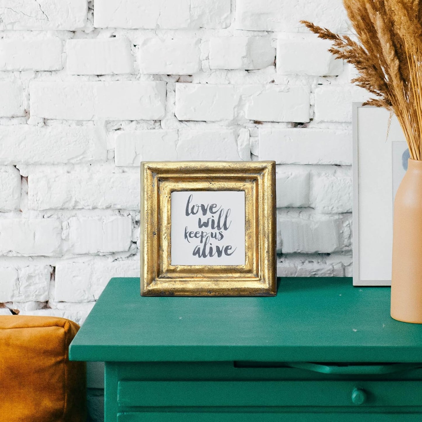 Creative Co-Op Antiqued Picture Frame