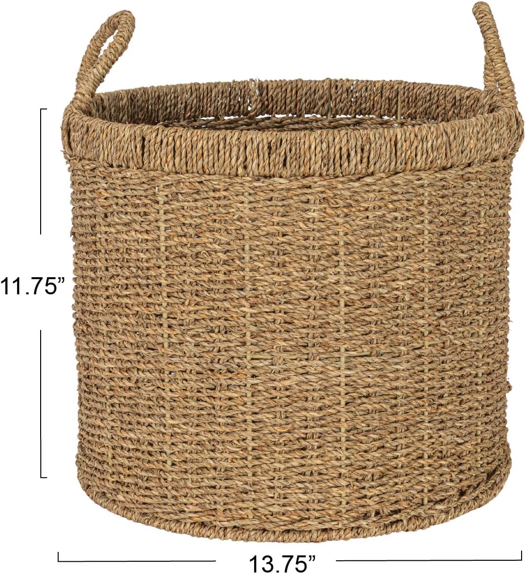 Round Seagrass Basket