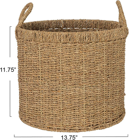 Round Seagrass Basket