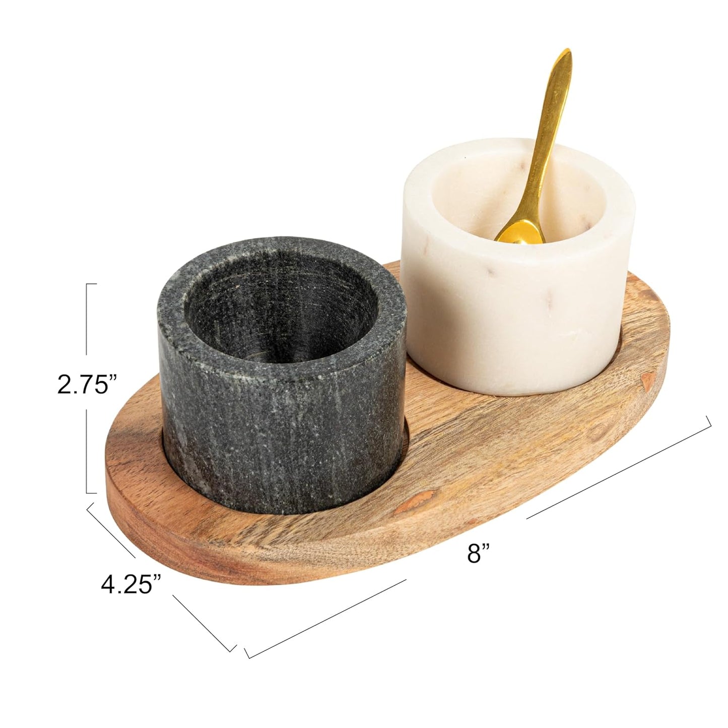 Creative Co-Op Marble Bowls