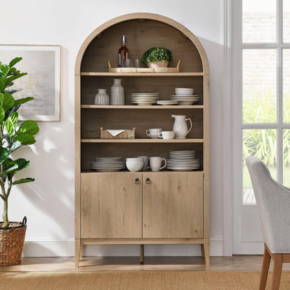 Arched Display Cabinet