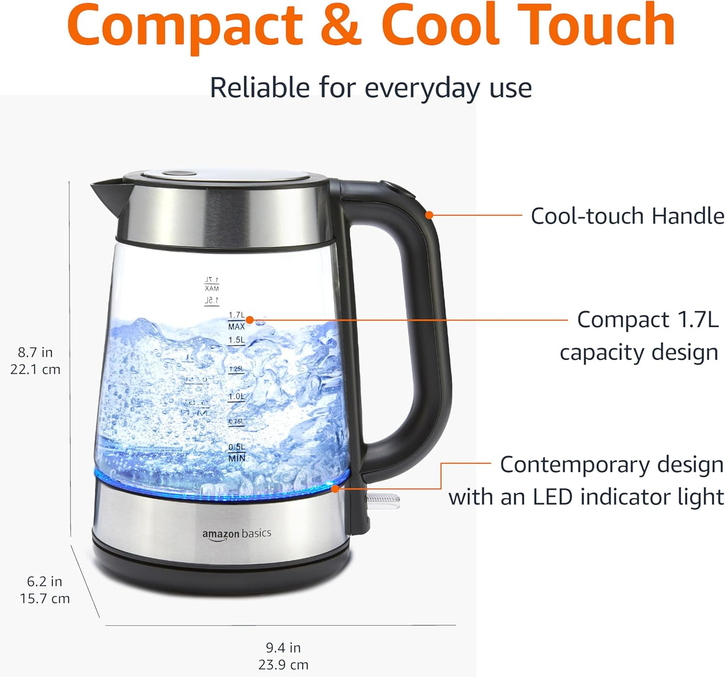 Amazon Basics Electric Kettle