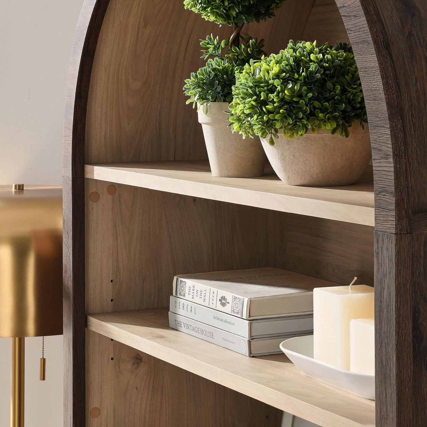 Arched Display Cabinet