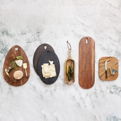 Creative Co-Op Oval Cutting Board