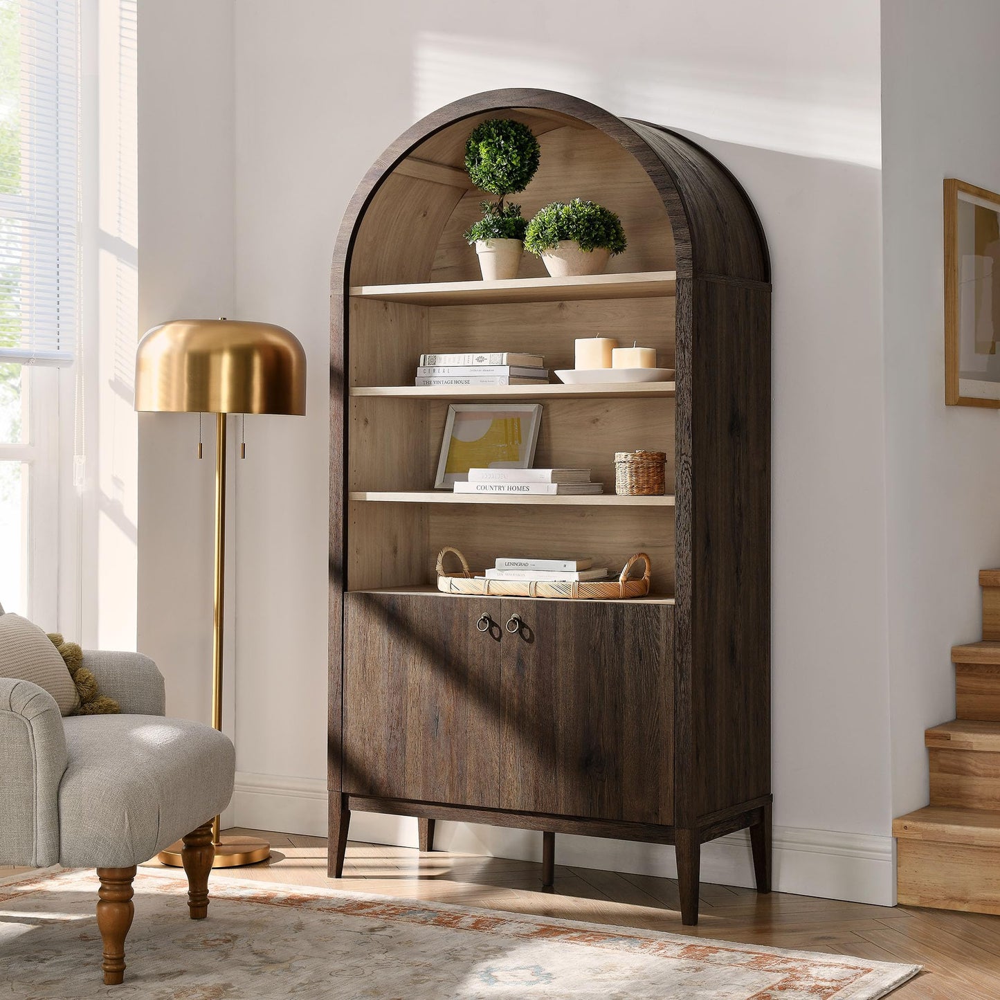 Arched Display Cabinet