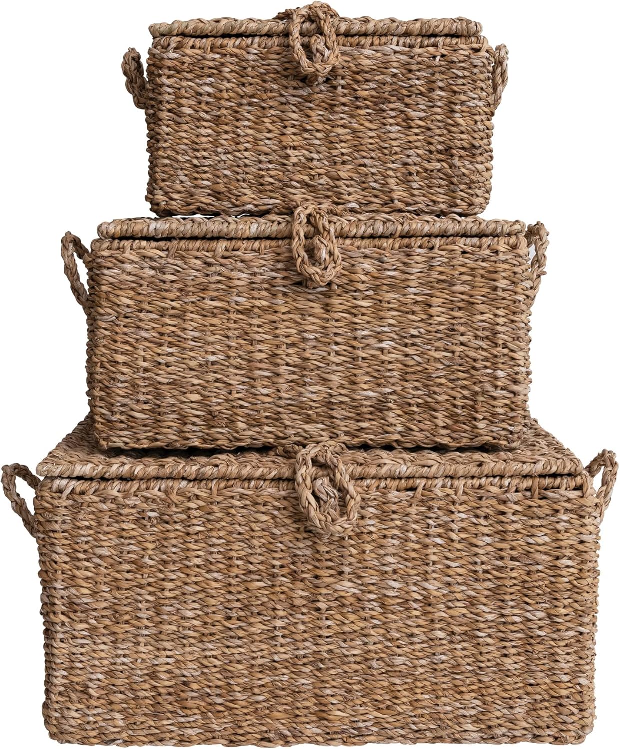 Creative Co-Op Woven Storage Trunks