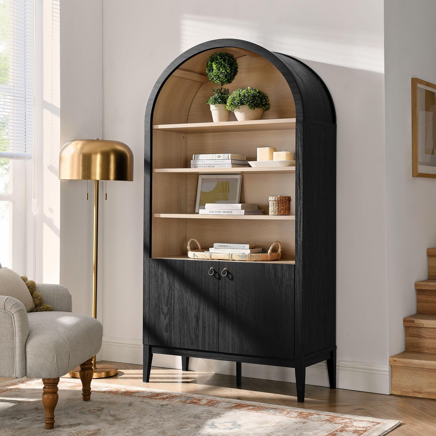 Arched Display Cabinet