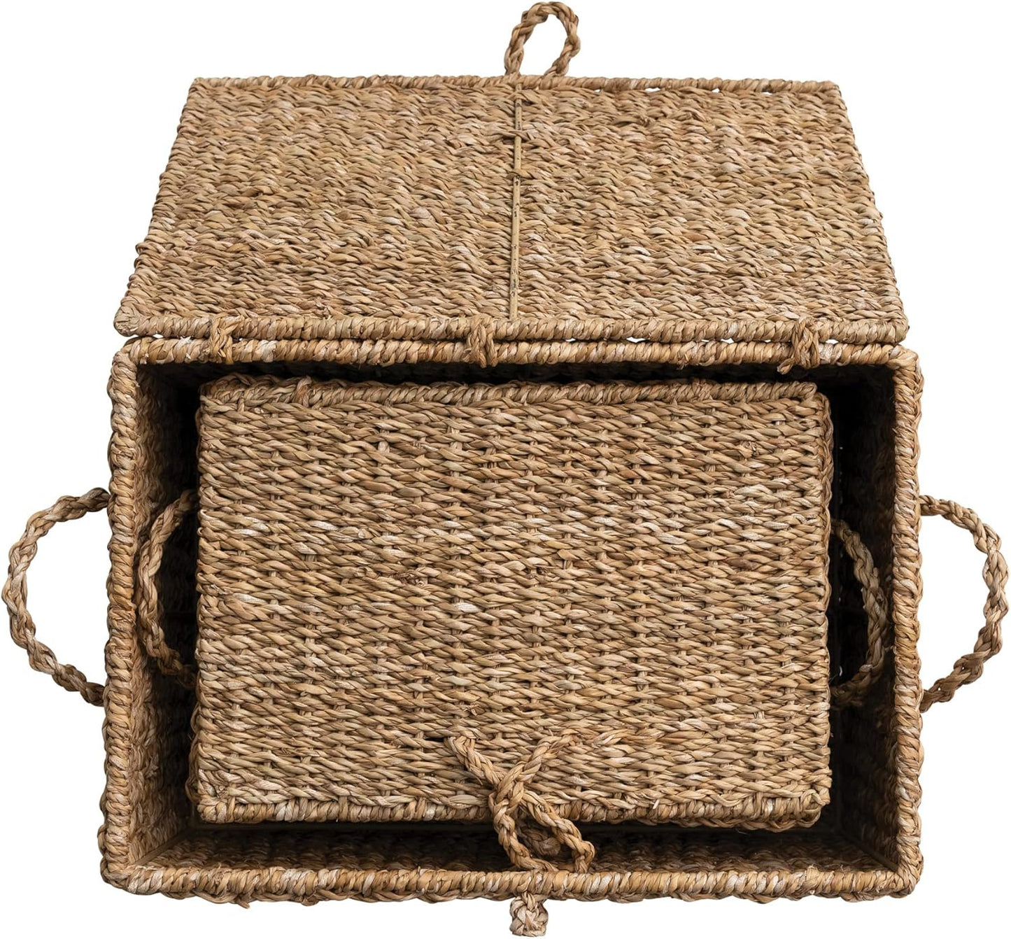 Creative Co-Op Woven Storage Trunks