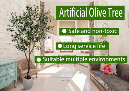 Artificial 7ft Olive Tree