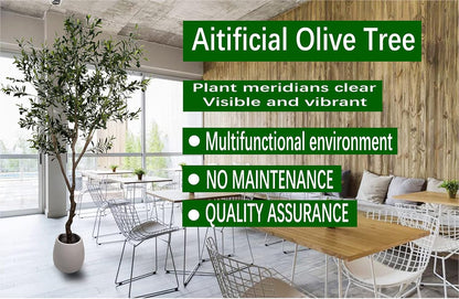 Artificial 7ft Olive Tree